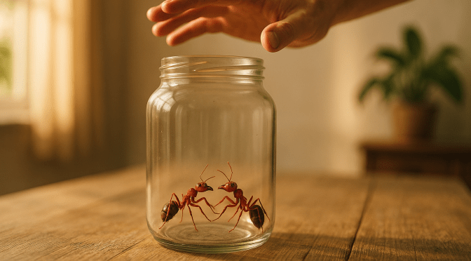 Who Is Shaking the Jar? — Taking Back Control of Your Mind, Reactions, and Life